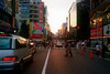 Sunset, shopping in Akihabara, Tokyo, Japan - August 2001 Nikon F90X with Tokina 28-70mm, Kodak Elite EC 