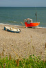 Boats at Branscombe Mouth, Devon, UK Nikon D200 with 18-70mm at 1/125s and f/11, Polariser 