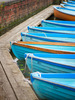 Moored rowing boats, Henley on Thames, Berkshire Nikon D3 with 105mm f/2.8 at 1/800s and f/2.8