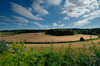 Combine Harvester, Bix Bottom, The Chiltern Hills, Oxfordshire Nikon D3 with 17-35mm f/2.8 at 1/100s and f/14