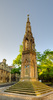 Martyrs' Memorial, St. Giles', Oxford City Centre, England, United Kingdom Nikon D3 with 17-35mm(17mm) at 1/25s and f/14 